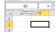 Excel name box